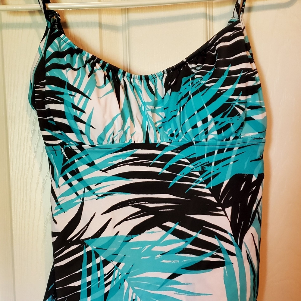Caribbean Joe Plus Size Tankini Top